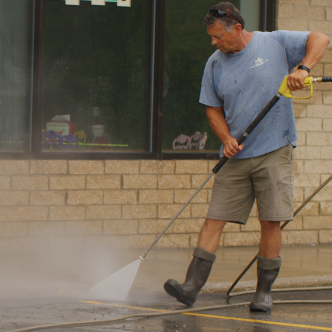Commercial Power Washing, Delta Commercial Services, Medina Ohio